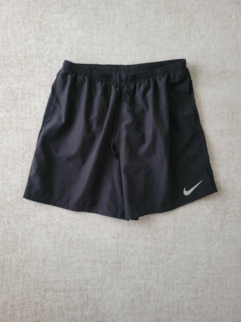 Nike Men’s Dri-FIT Running Shorts 7" Black Size 2XL XXL Activewear Run Gym